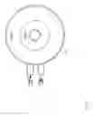 Fig. 13 - Rotationally static light emitting material with rotating optics