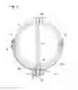Fig. 04 - Timepiece capable of indicating the sunrise and sunset at every point of the globe