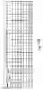 Fig. 43 - NAND memory array with BL-hierarchical structure for concurrent all-BL, all-threshold-state program, and alternative-WL program, odd/even read and verify operations