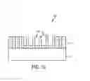 Fig. 11 - Densely spaced fins for semiconductor fin field effect transistors