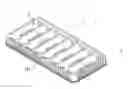 Fig. 01 - Packing tray for rechargeable battery