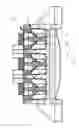 Fig. 07 - Terminal block with ground strap, spring force terminals, and screw lug terminal