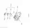 Fig. 15 - Terminal block with ground strap, spring force terminals, and screw lug terminal