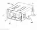 Fig. 01 - Electrical connector with metallic shell functioned as negative terminal