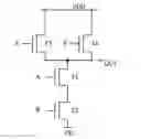 Fig. 01 - Nand gate circuit, display back plate, display device and electronic device