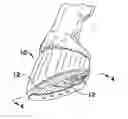 Fig. 01 - EQUINE BONY COLUMN AND TISSUE SUPPORT WITH UNIFORM LOAD DISTRIBUTION TO ALL HOOF STRUCTURES AND A METHOD FOR USING THE SAME