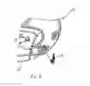 Fig. 06 - Helmet for reducing concussive forces during collision and facilitating rapid facemask removal