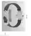 Fig. 35 - Wearable modular electronic device, such as to hold a selectable and/or replaceable biometric sensor in close proximity to and/or in physical contact with a wearer and/or to hold a battery
