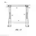 Fig. 19 - Height adjustable desk system and method