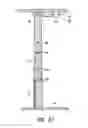 Fig. 28 - Height adjustable desk system and method