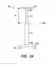 Fig. 35 - Height adjustable desk system and method