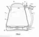 Fig. 05 - Handle device for a foldable electric kettle
