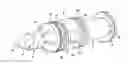 Fig. 01 - Applanation tonometer having cornea alignment means
