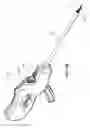 Fig. 43 - Method and apparatus for attaching tissue to bone, including the provision and use of a novel knotless suture anchor system, including a retractable sheath
