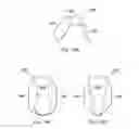 Fig. 43 - Externally applied intrapartum support device
