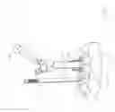 Fig. 23 - Apparatus and devices for percutaneously extending an existing spinal construct