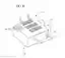Fig. 41 - Dialysis system with balance chamber prime and rinseback