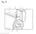 Fig. 09 - Spacer chamber comprising an operating means for an inhaler
