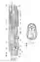 Fig. 25 - Wall saw and interchangeable assemblies for wall saws