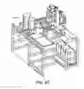 Fig. 17 - Manufacturing Tray with Customized Inlays for Processing Different Types of Articles of Manufacture