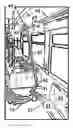 Fig. 01 - Moveable station pole for a wheel chair position in a transit bus