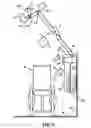 Fig. 04 - Moveable station pole for a wheel chair position in a transit bus