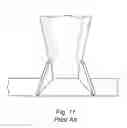 Fig. 10 - Upright receiver assembly for attachment to trailer and methods of use