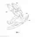 Fig. 05 - Deflector for a skateboard