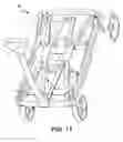 Fig. 11 - Wagon with displaceable wall for installing child seat