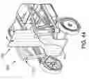 Fig. 32 - Wagon with displaceable wall for installing child seat