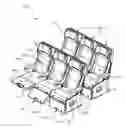 Fig. 01 - Seating Arrangement, Seat Unit, Tray Table and Seating System