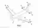 Fig. 02 - System for recovering and converting kinetic energy and potential energy as electrical energy for an aircraft