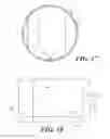 Fig. 12 - Cylindrical container with side-mount hang tab and methods therefor