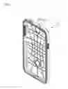 Fig. 02 - Case having a shock absorbing structure for electronic devices