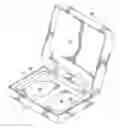 Fig. 01 - Modular corrugated container having integrated cushioning