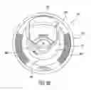 Fig. 38 - Cap for dispensing liquids or gels