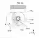 Fig. 43 - Sheet processing apparatus that applies an adhesive for binding sheets