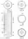 Fig. 25 - Roll-up water bottle with closure/filter assembly