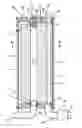 Fig. 01 - Filter apparatus with filter cleaning arrangement