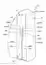 Fig. 01 - Handle structure for bi-fold door