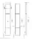 Fig. 03 - Cover trim for a push bar of an exit device