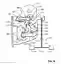Fig. 15 - Door latch with opening memory feature