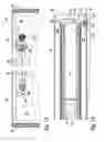 Fig. 10 - RETRACTABLE WALL SYSTEM AND ADAPTOR COMPONENTS