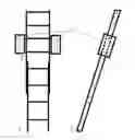 Fig. 01 - Extension ladder toolbox