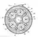 Fig. 01 - Circulating lubricant through a turbine engine component with parallel pumps