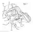 Fig. 08 - Opposed-piston engine structure with a split cylinder block