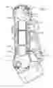 Fig. 12 - Opposed-piston engine structure with a split cylinder block