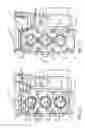 Fig. 13 - Opposed-piston engine structure with a split cylinder block