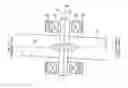 Fig. 01 - Rotating shaft support structure