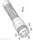 Fig. 09 - Dual focus flashlight